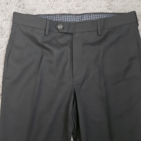 Ralph Lauren Mens Black Dress Pants Sz 32x32 - Picture 3 of 12